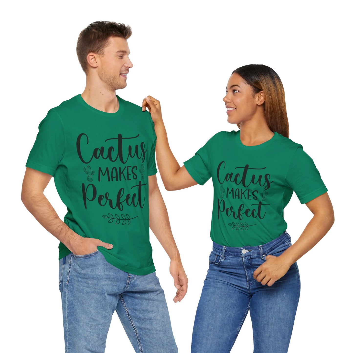 Cactus Makes Perfect Short Sleeve Tshirt