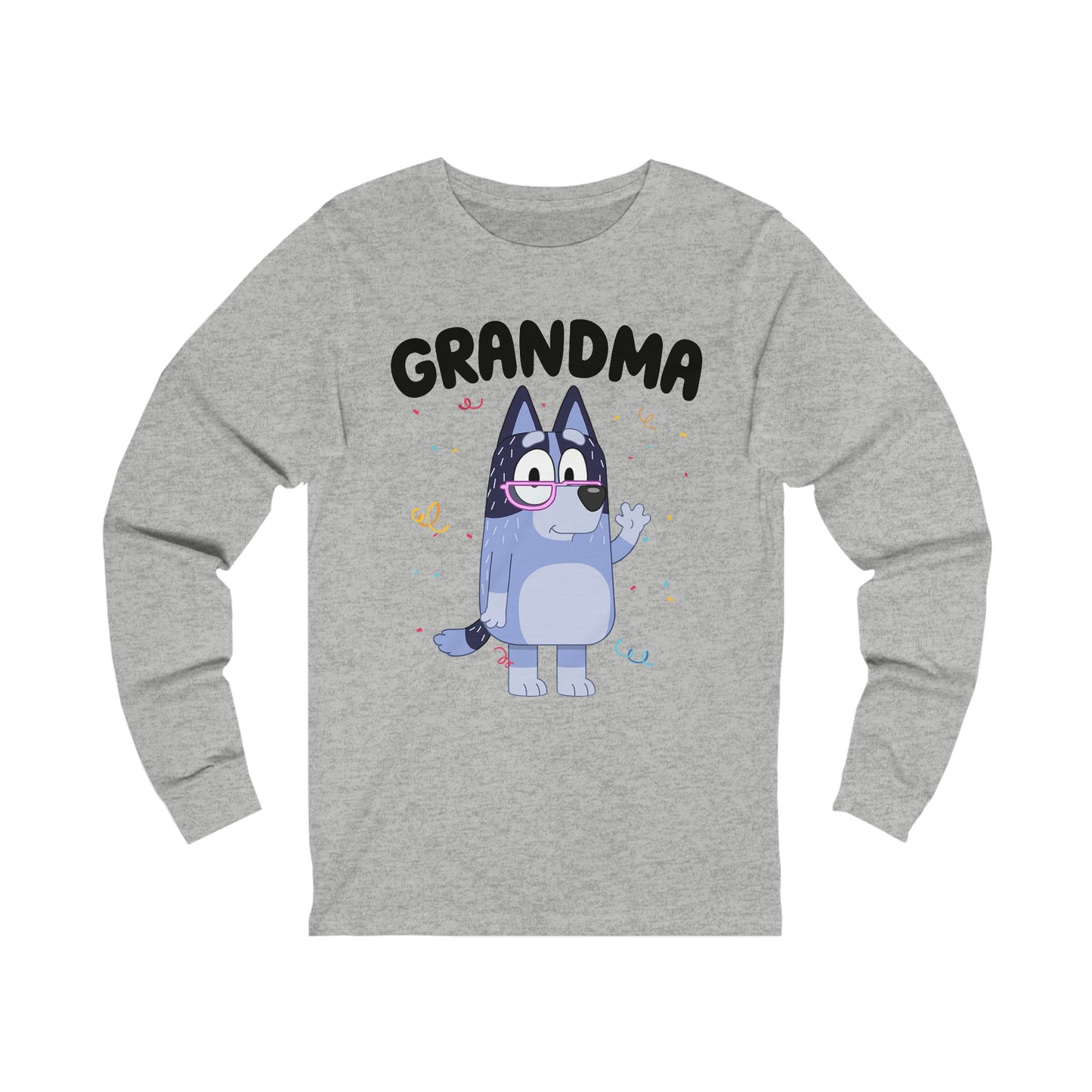 Grandma Bluey Birthday long sleeve Tshirt