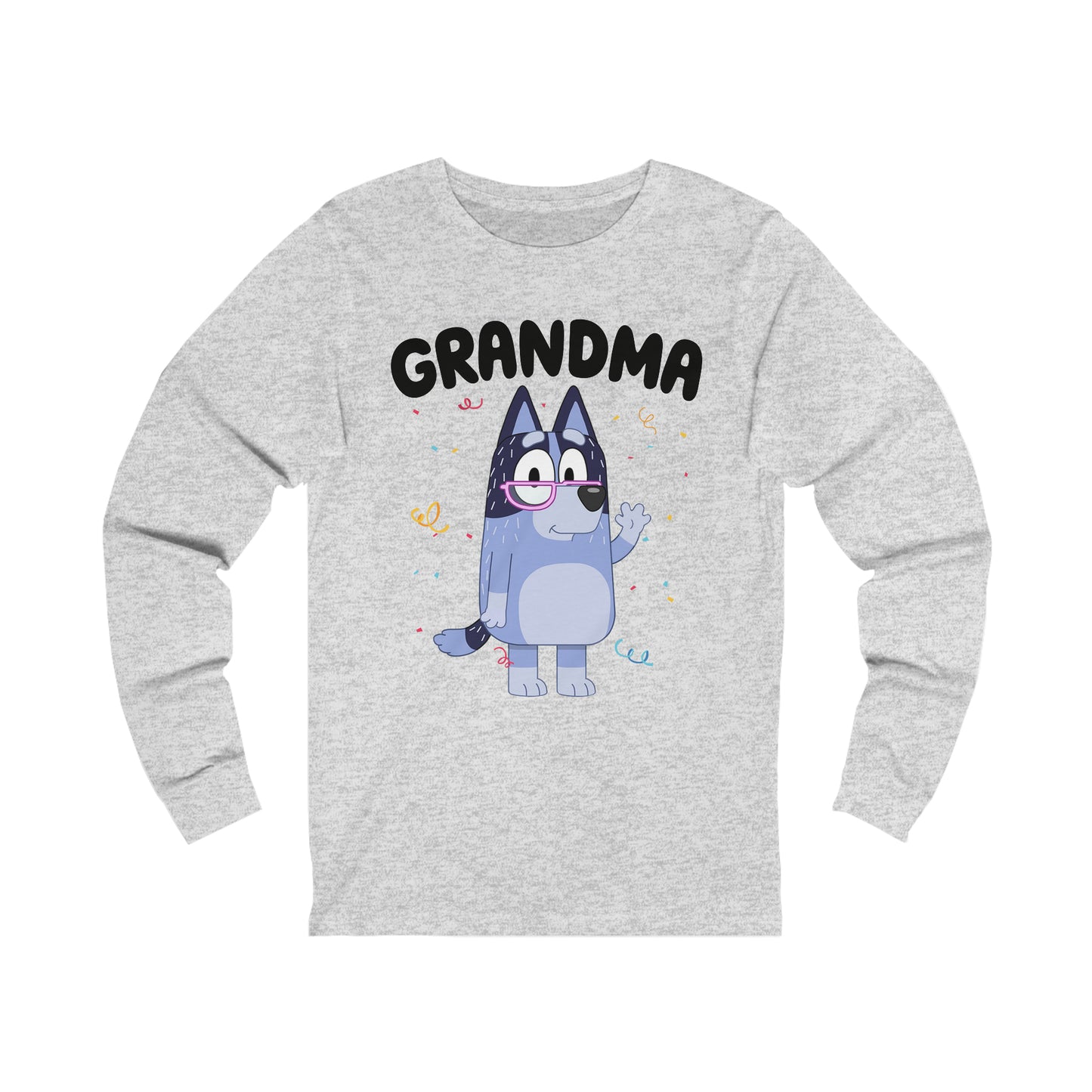 Grandma Bluey Birthday long sleeve Tshirt