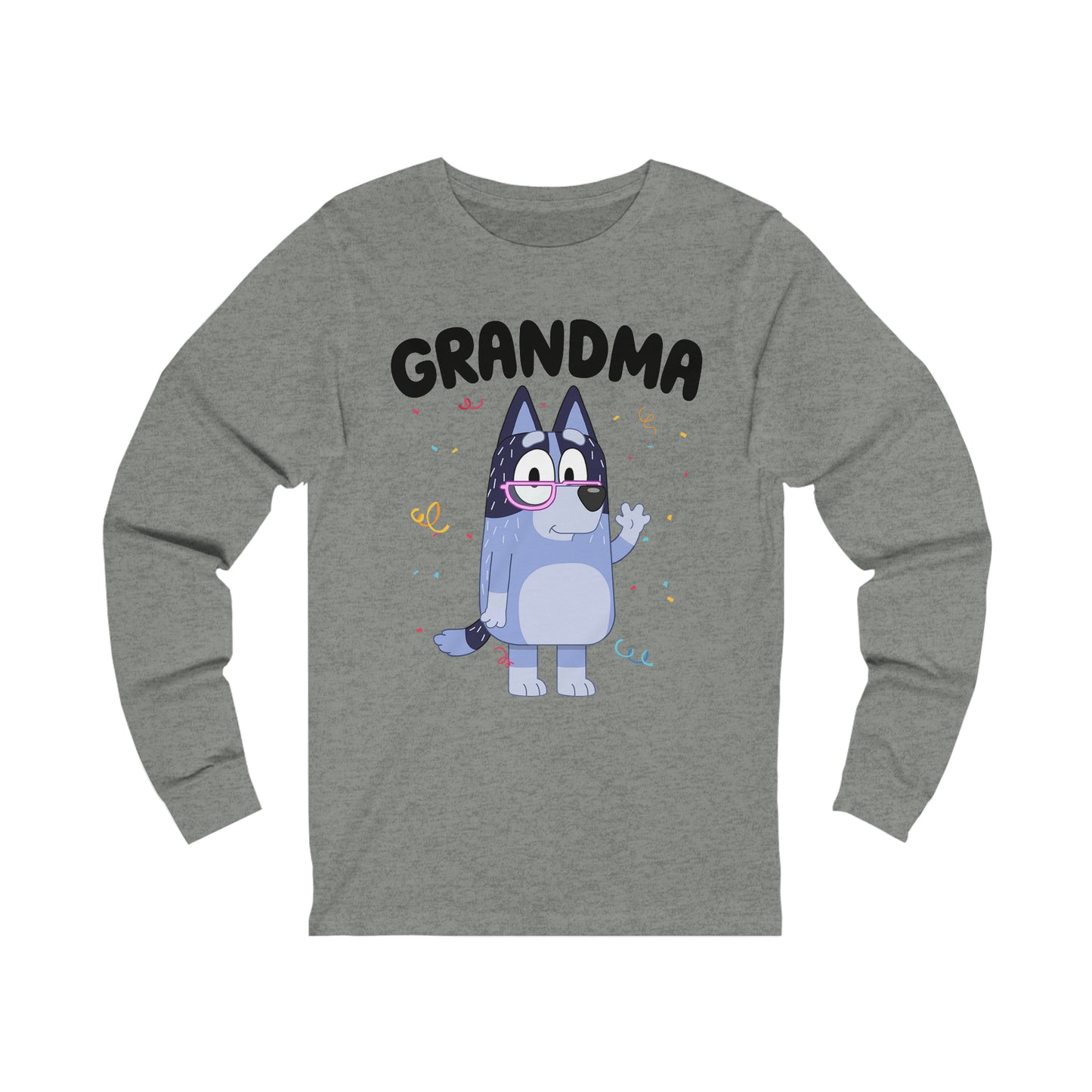 Grandma Bluey Birthday long sleeve Tshirt