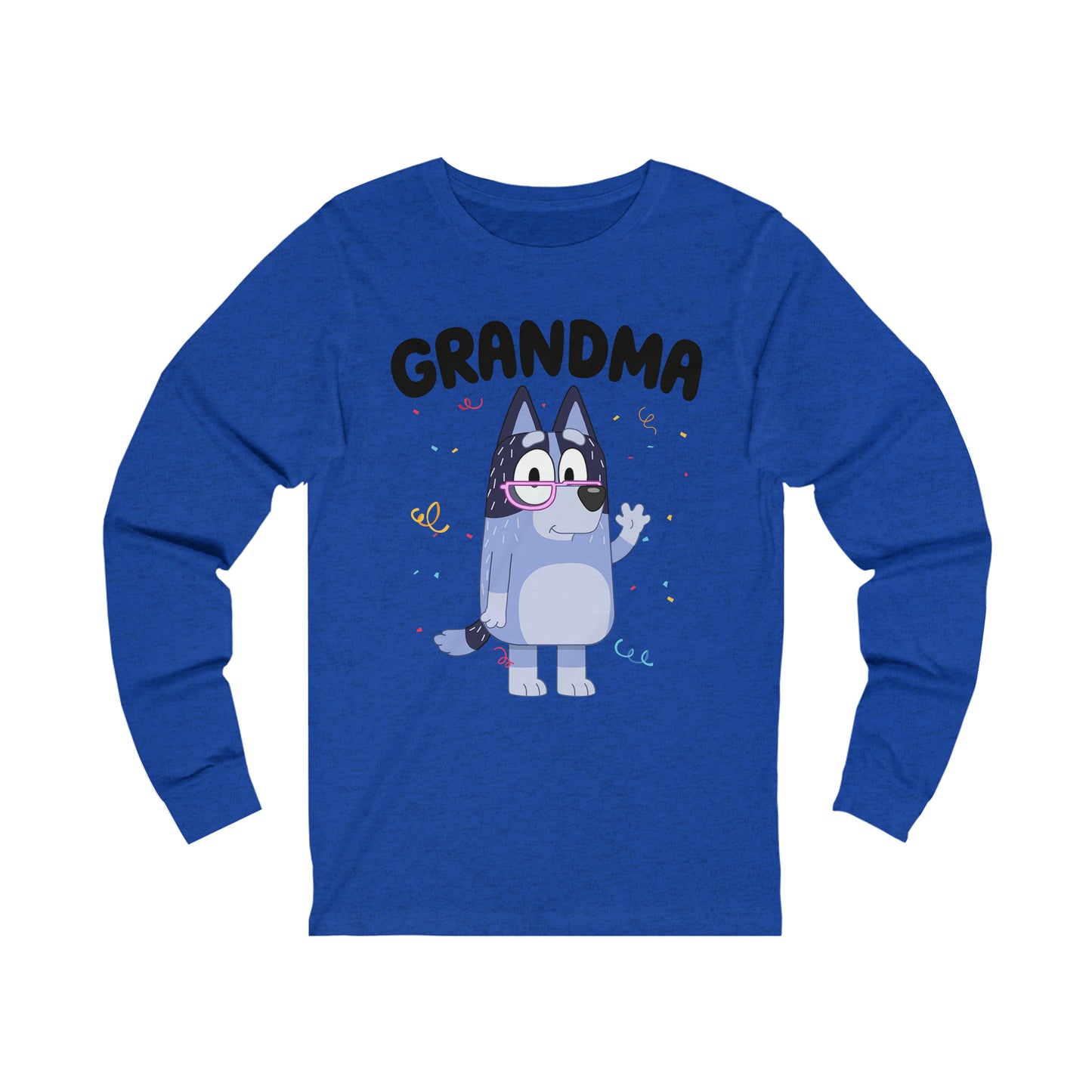 Grandma Bluey Birthday long sleeve Tshirt