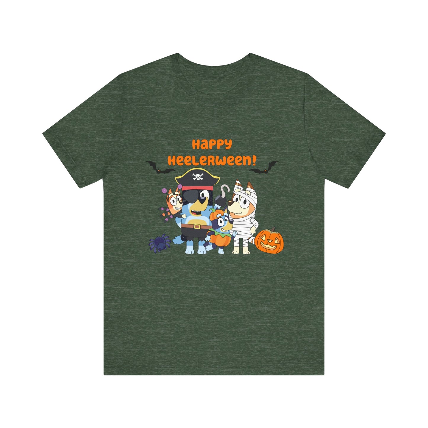 Happy Heelerween Jersey Short Sleeve Tee