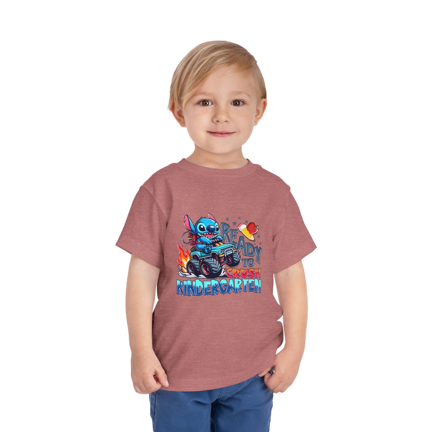 Ready to Crush Kindergarten Toddler Short Sleeve Tee