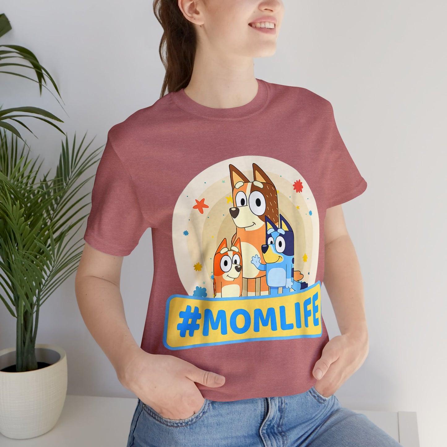 #MOM LIFE Short Sleeve Tshirt