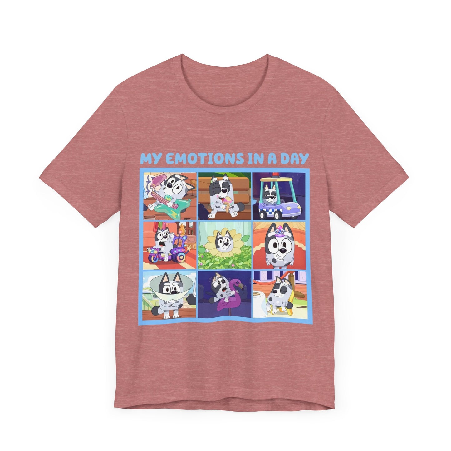 My Emotions in a Day Short Sleeve Tee