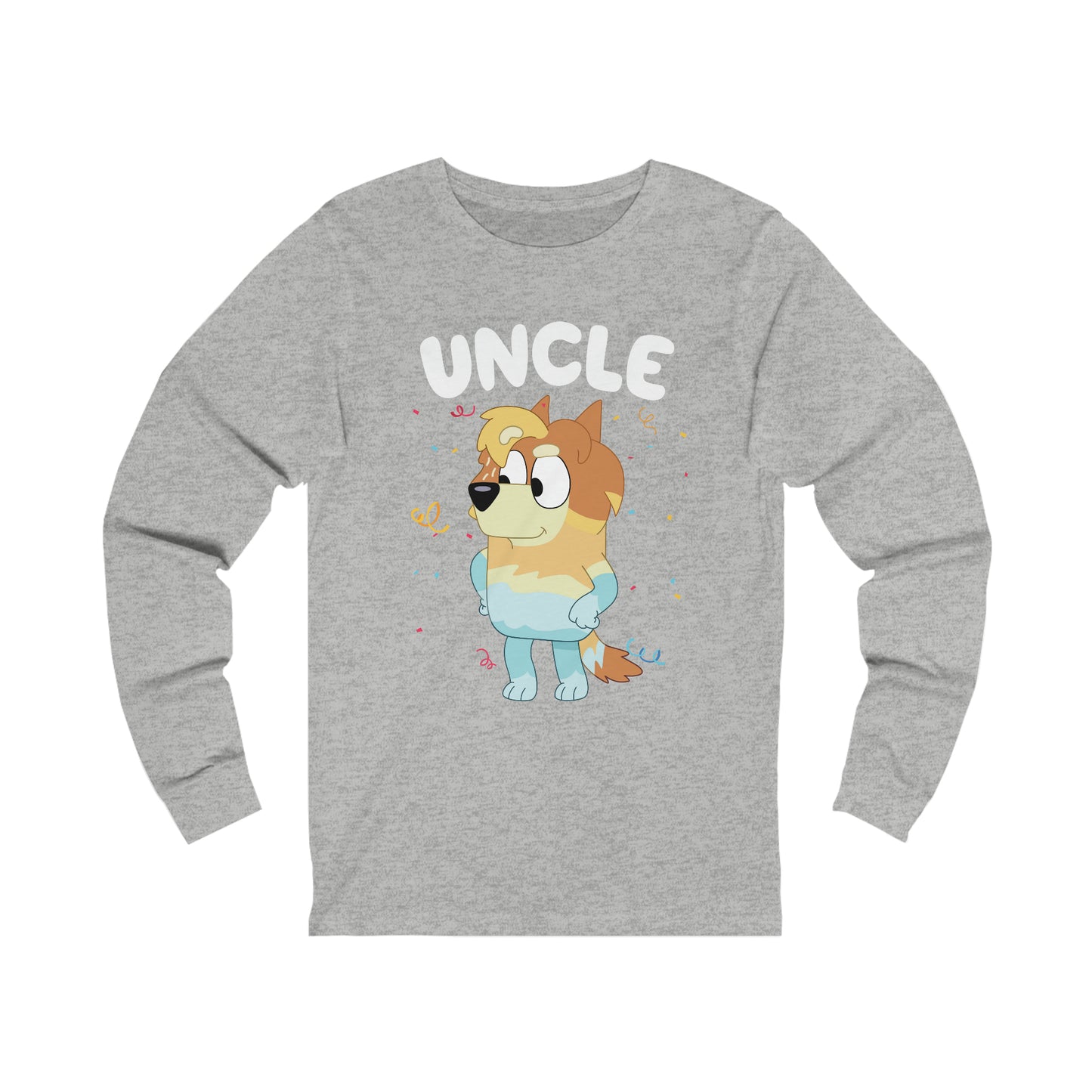 Uncle Bluey Birthday Long sleeve Tshirt