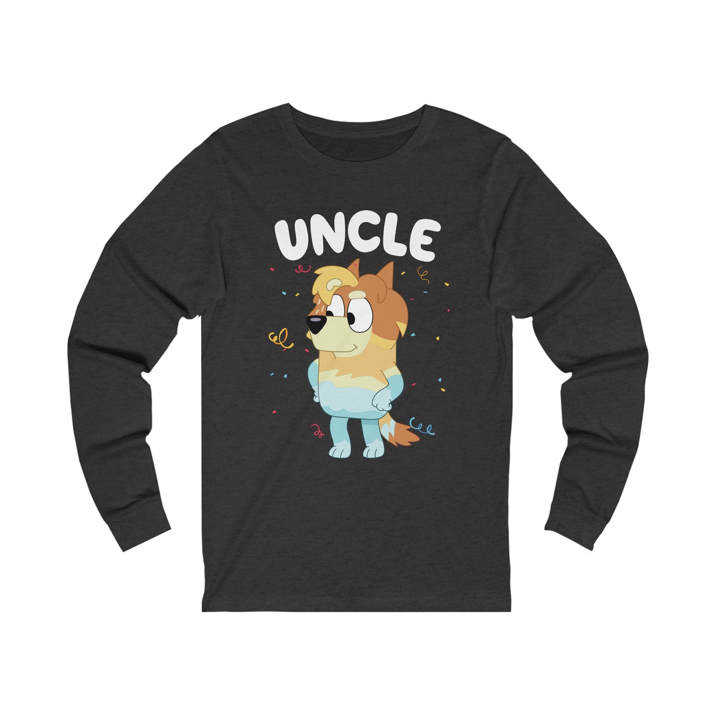 Uncle Bluey Birthday Long sleeve Tshirt
