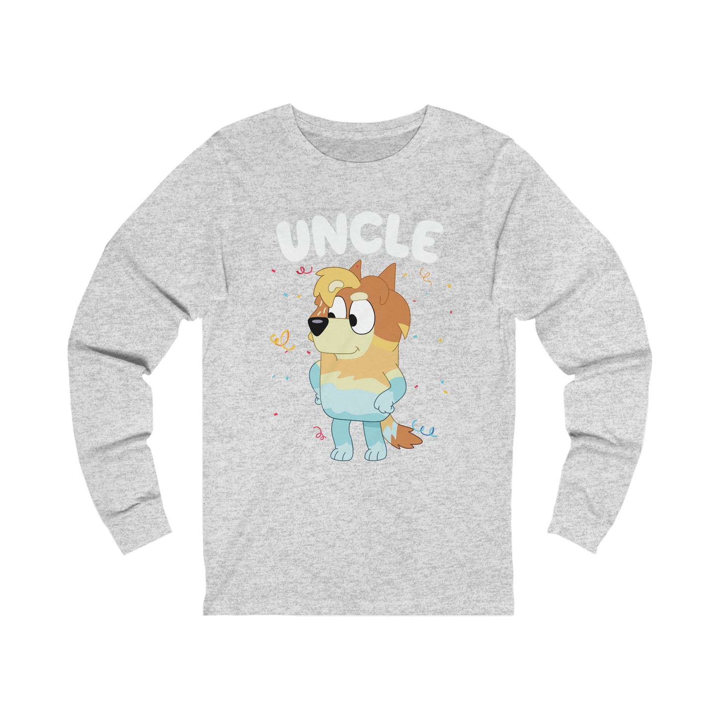 Uncle Bluey Birthday Long sleeve Tshirt