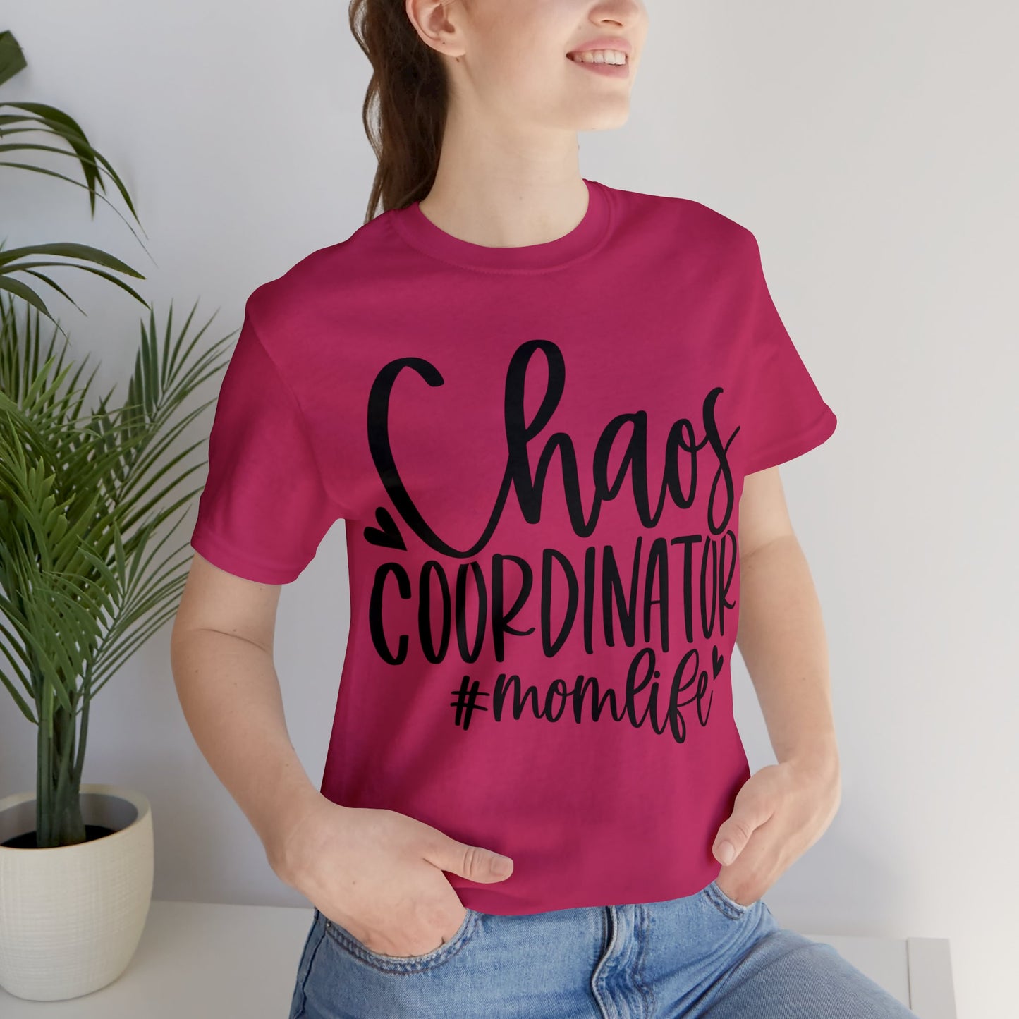 Chaos Coordinator #momlife short sleeve tshirt