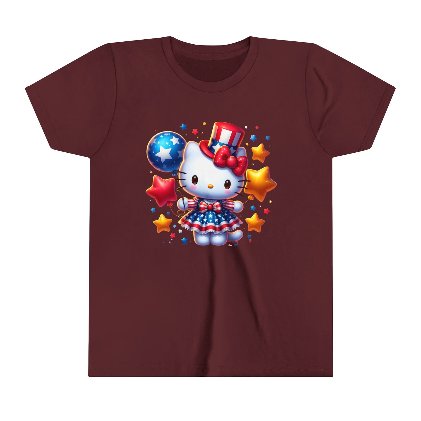 Balloons Hello Kitty Youth Short Sleeve Tee