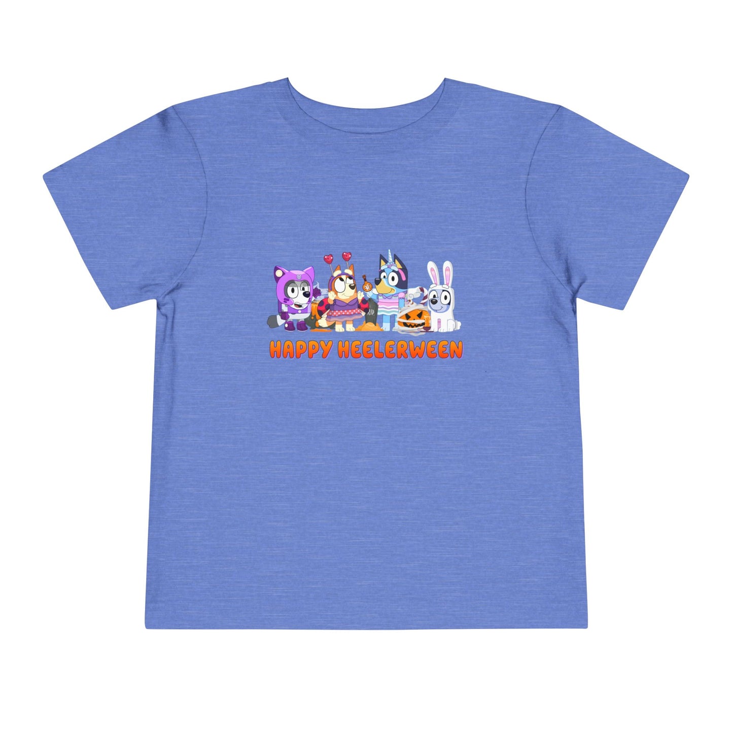 Happy Heelerween Toddler Short Sleeve Tee