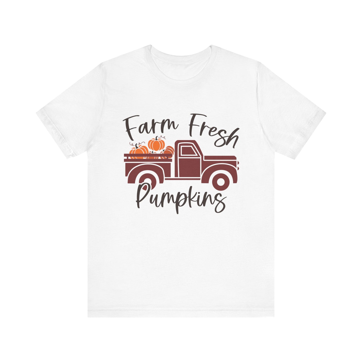 Farm Fresh Pumpkins Jersey Short Sleeve Tee