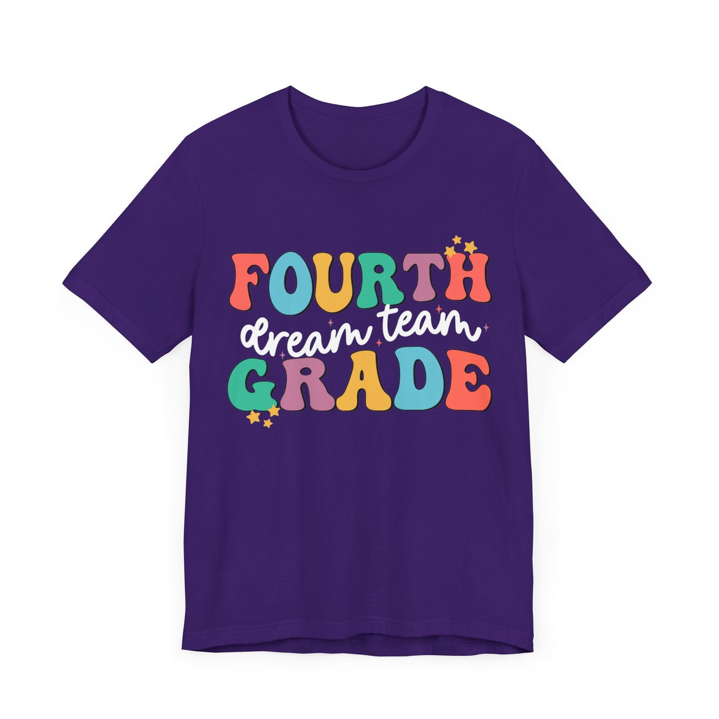 Fourth Grade Dream Team Jersey Short Sleeve Tee