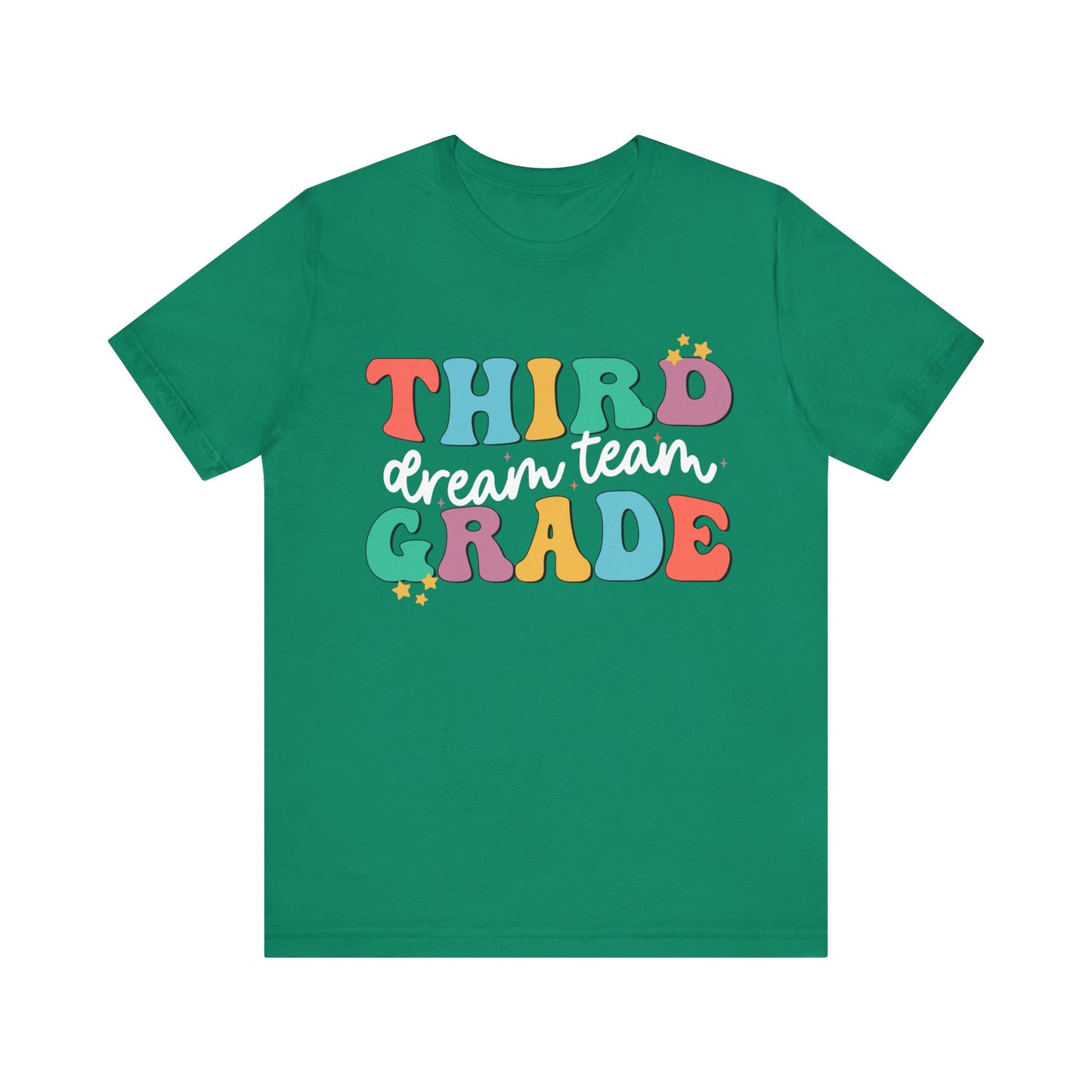 Third Grade Dream Team Jersey Short Sleeve Tee