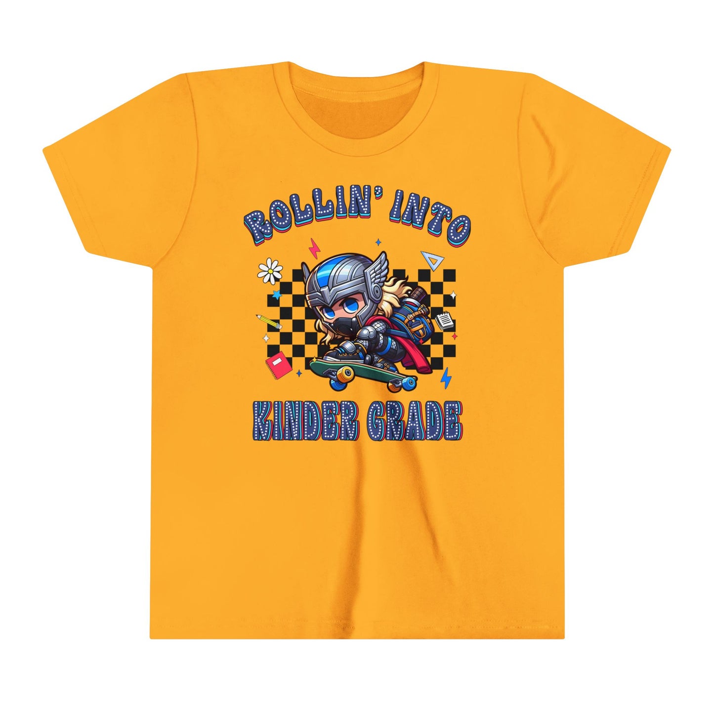 THOR - Rollin' Into Kinder Grade Youth Short Sleeve Tee