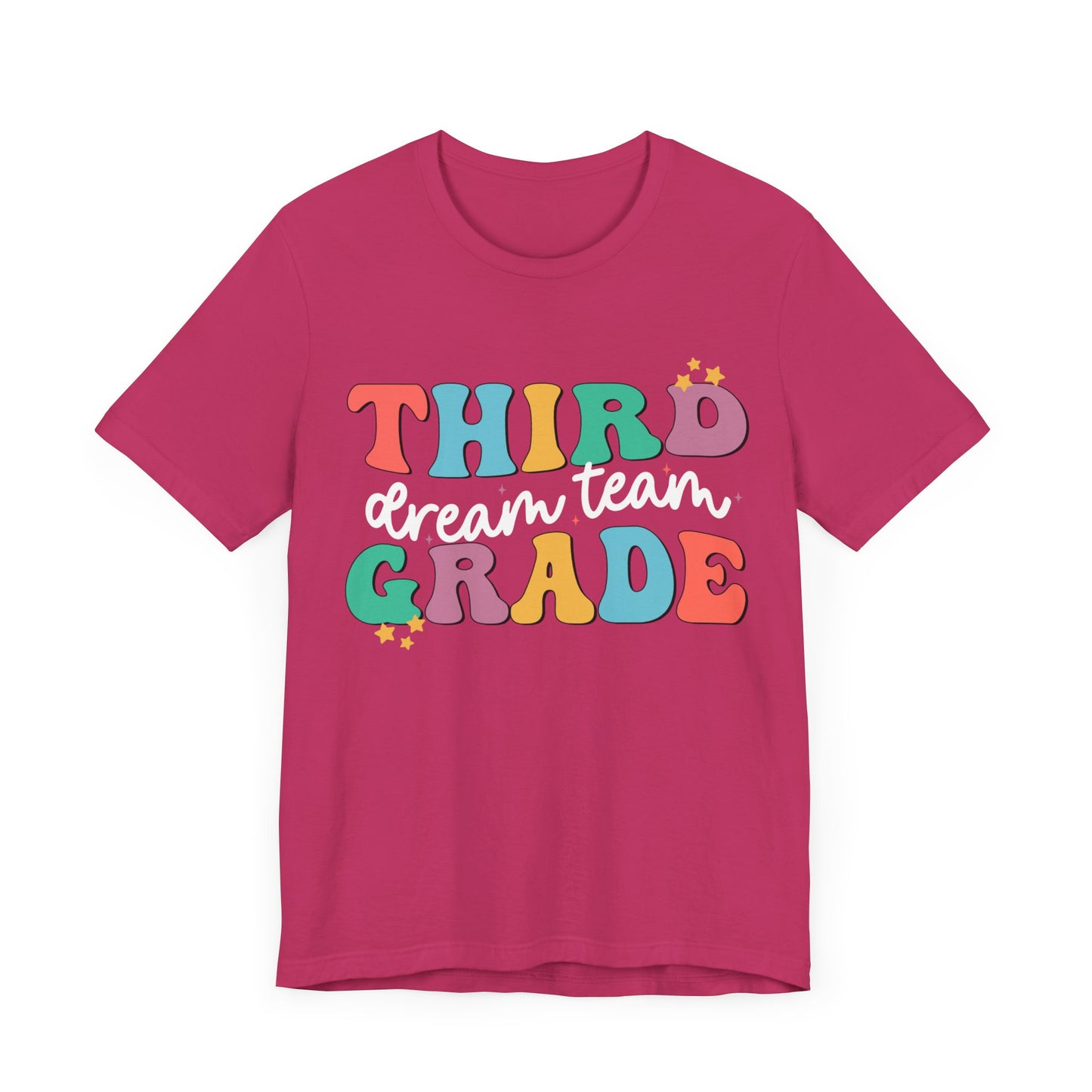 Third Grade Dream Team Jersey Short Sleeve Tee