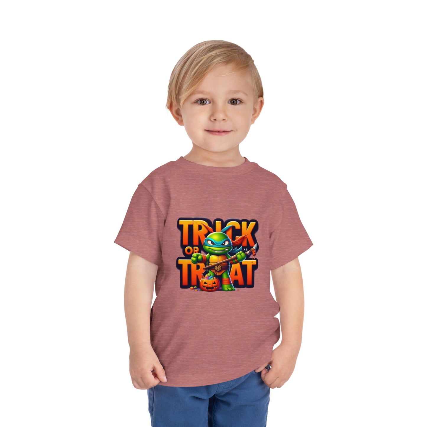 Trick or Treat Ninja Turtle Toddler Short Sleeve Tee