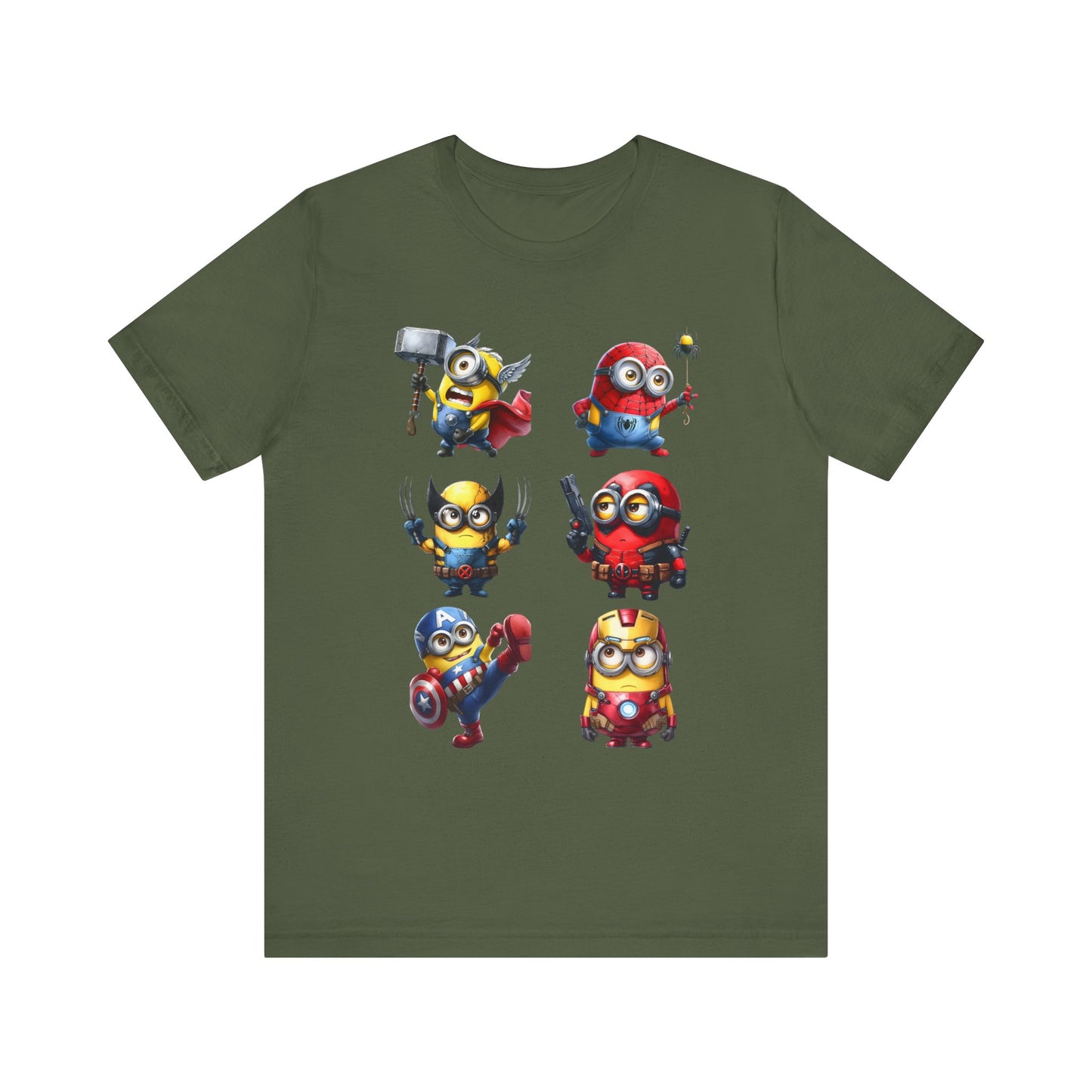 Marvel Minions Jersey Short Sleeve Tee