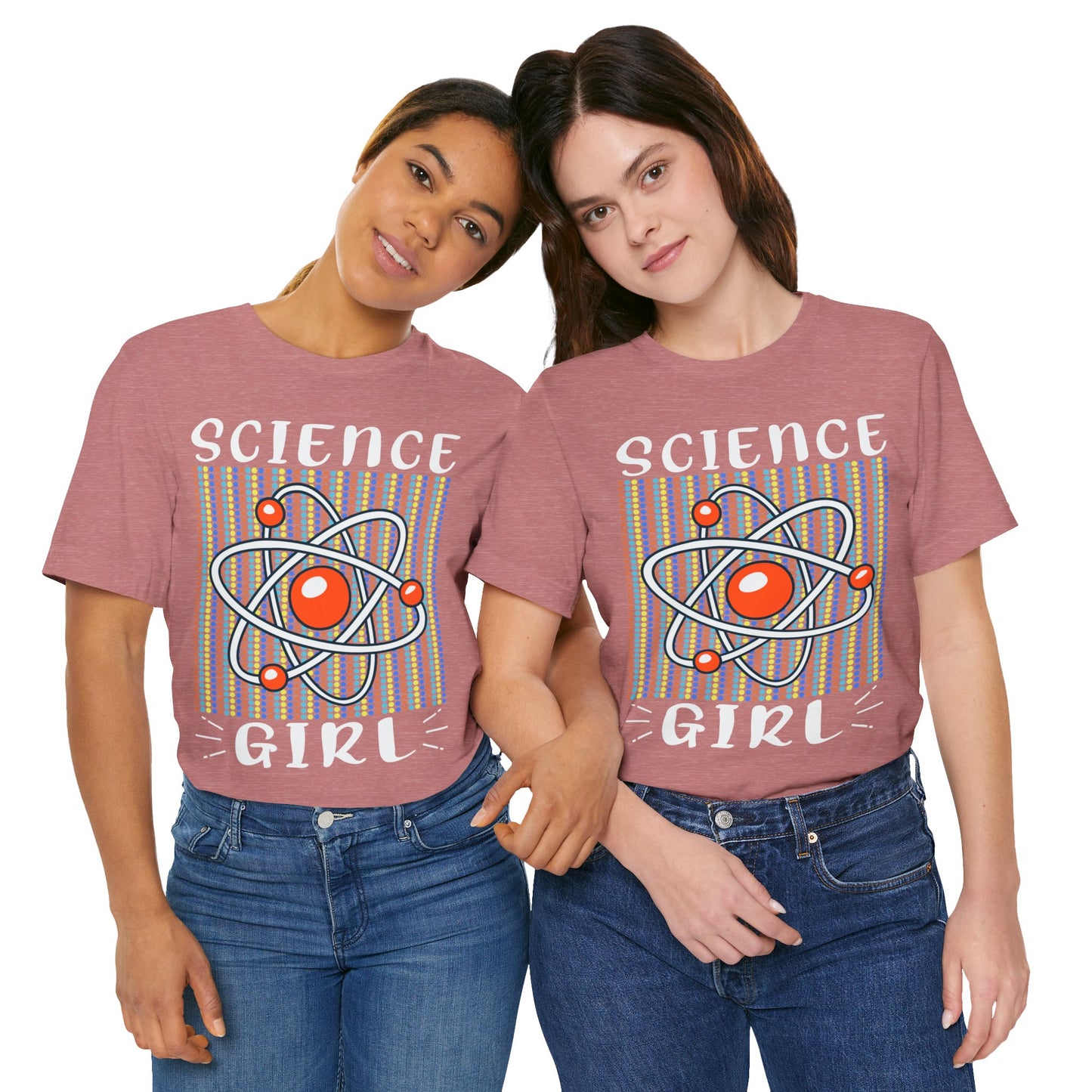Science  Girl Jersey Short Sleeve Tee