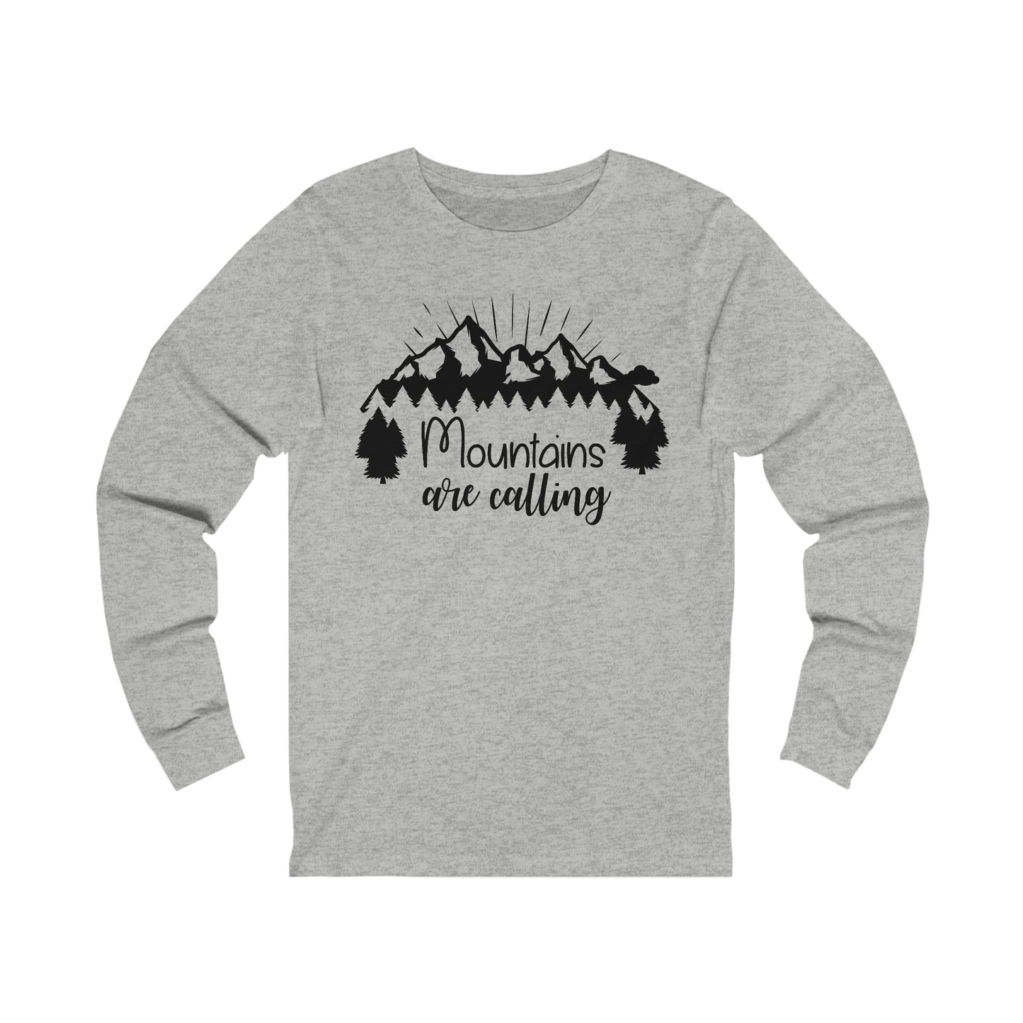 Mountains are Calling Long Sleeve Tshirt