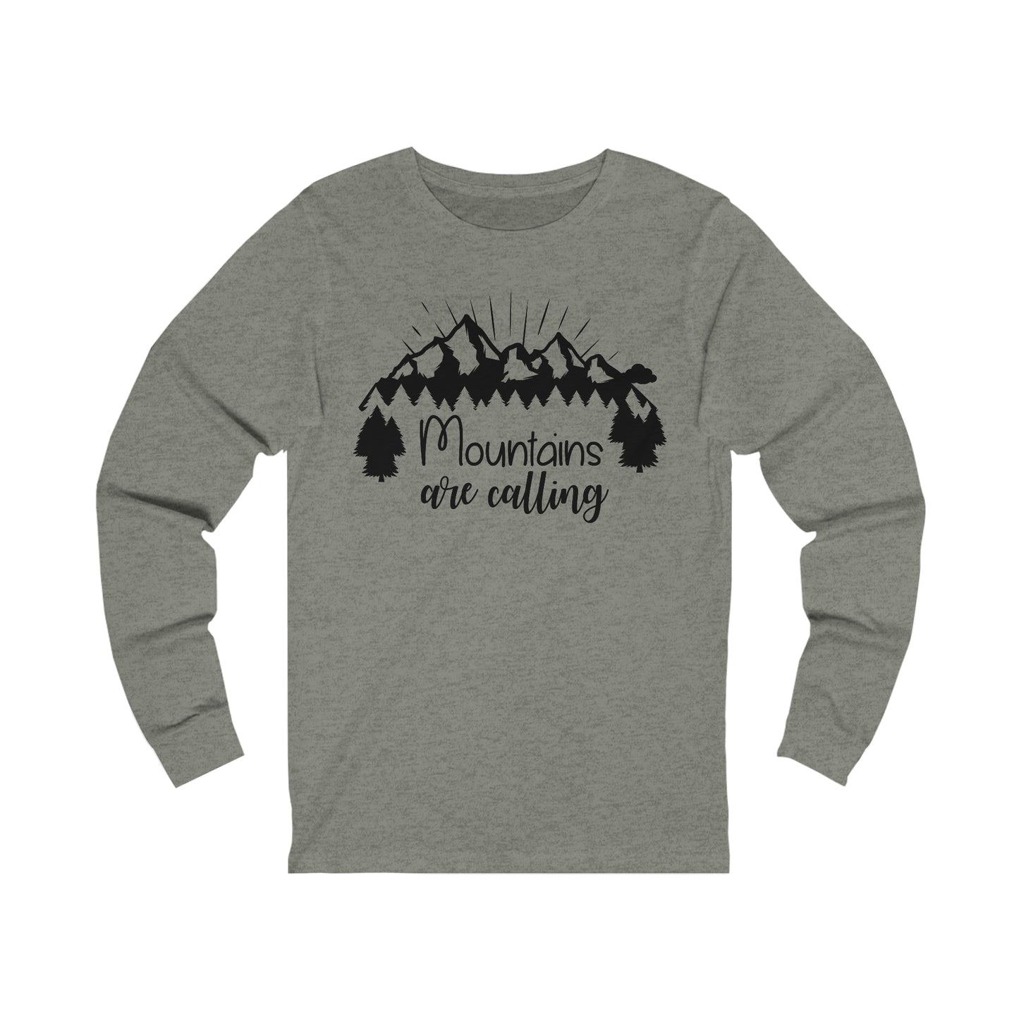 Mountains are Calling Long Sleeve Tshirt