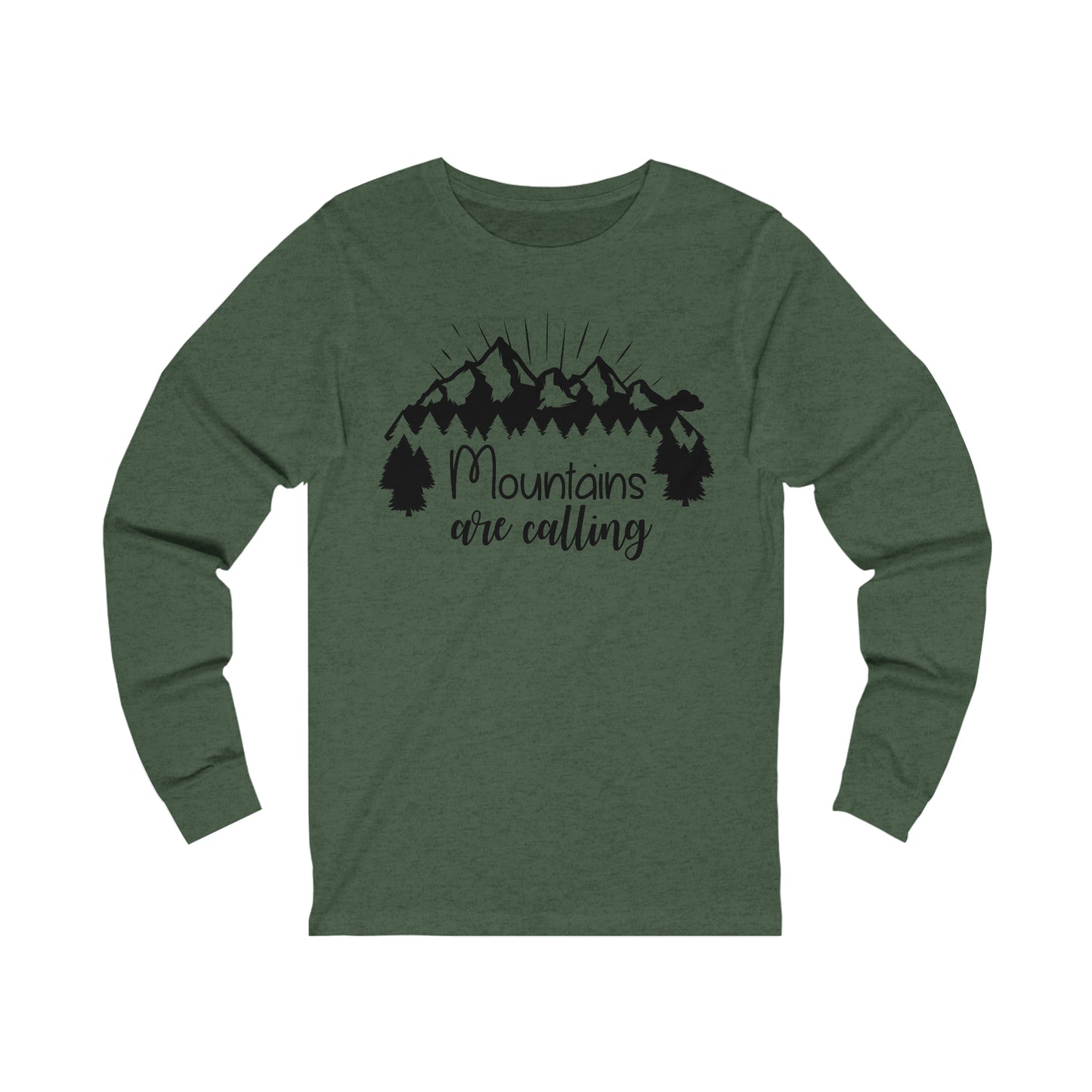 Mountains are Calling Long Sleeve Tshirt