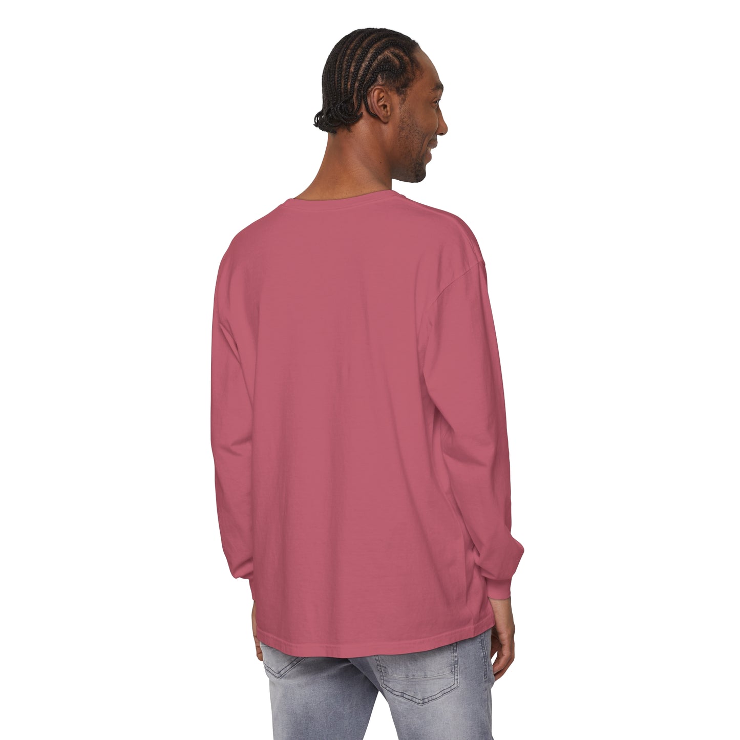 Happy Fall Garment-dyed Long Sleeve T-Shirt