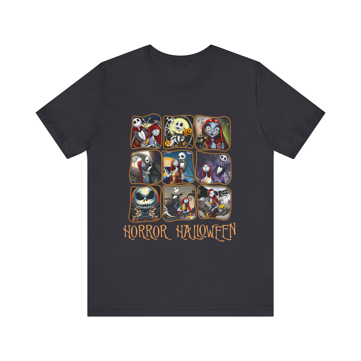 Horror Halloween Jersey Short Sleeve Tee