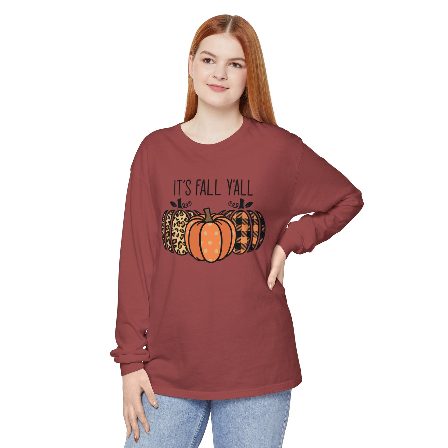 It's Fall Ya'll Long Sleeve T-Shirt