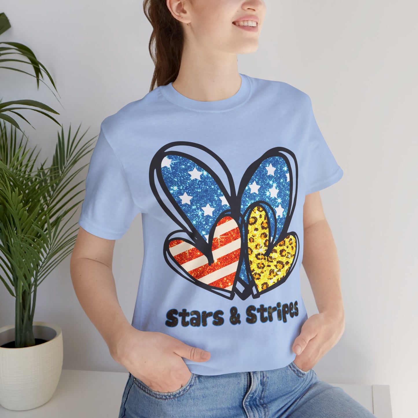 Stars and Stripes Short Sleeve Tee