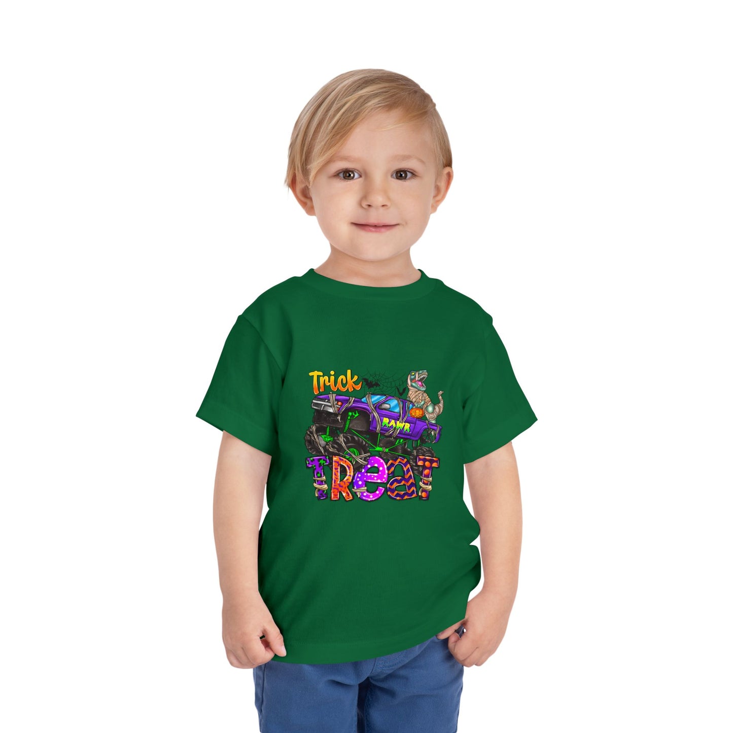 Trick rawr Treat Toddler Short Sleeve Tee