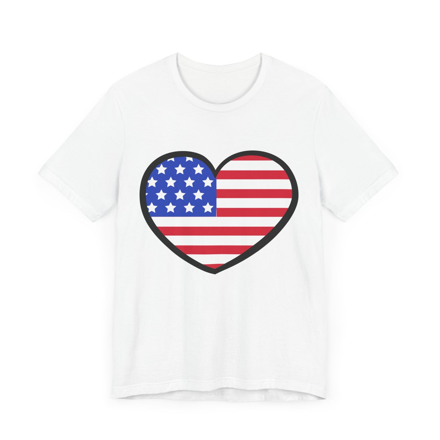 American Heart Jersey Short Sleeve Tee