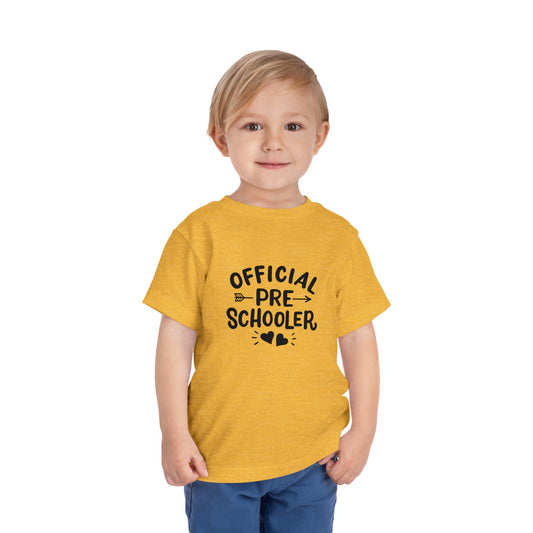 Official Preschooler Toddler Short Sleeve Tee