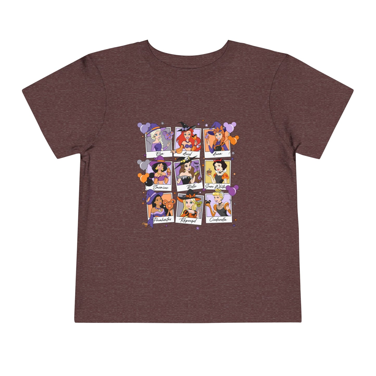 Disney Princess Halloween Toddler Short Sleeve Tee