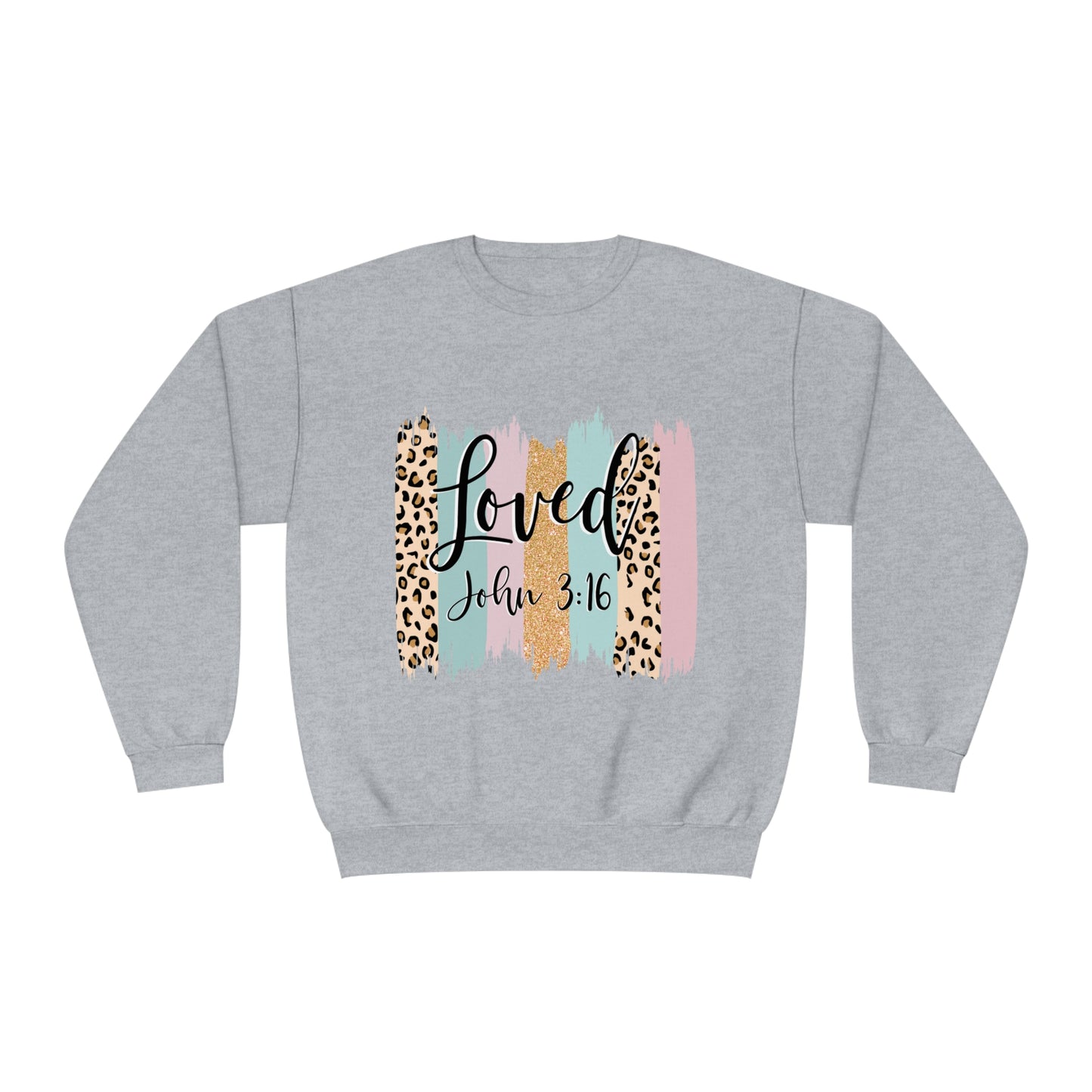 Loved John 3:16 Crewneck Sweatshirt