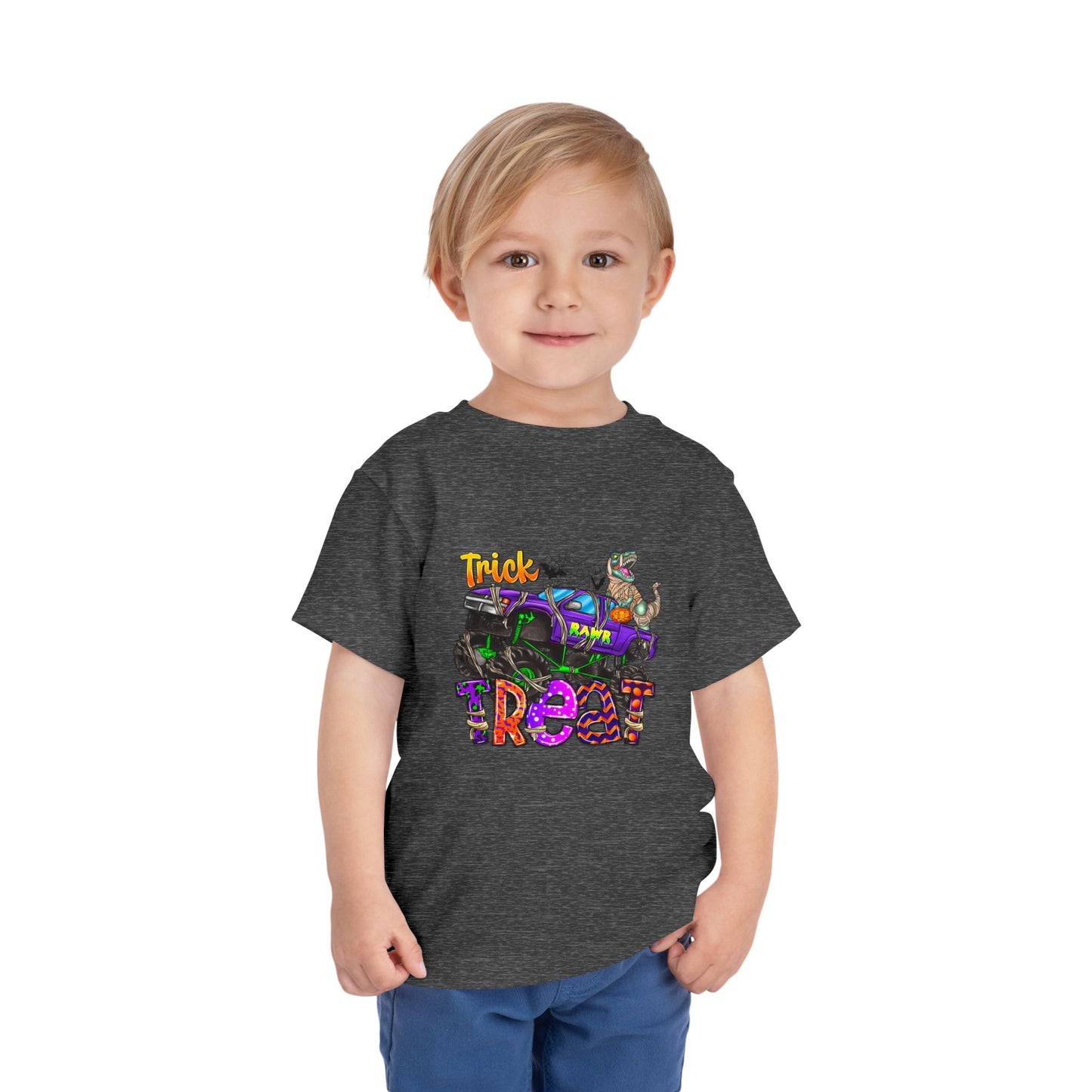 Trick rawr Treat Toddler Short Sleeve Tee