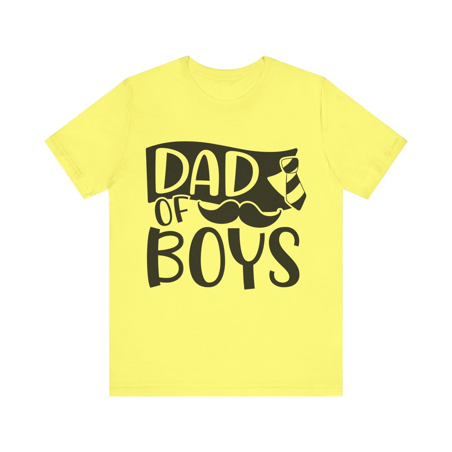 Dad of Boys Jersey Short Sleeve Tee
