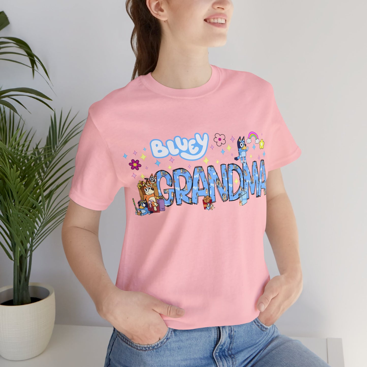 Bluey - Grandma Daily Affirmations Short Sleeve Tshirt