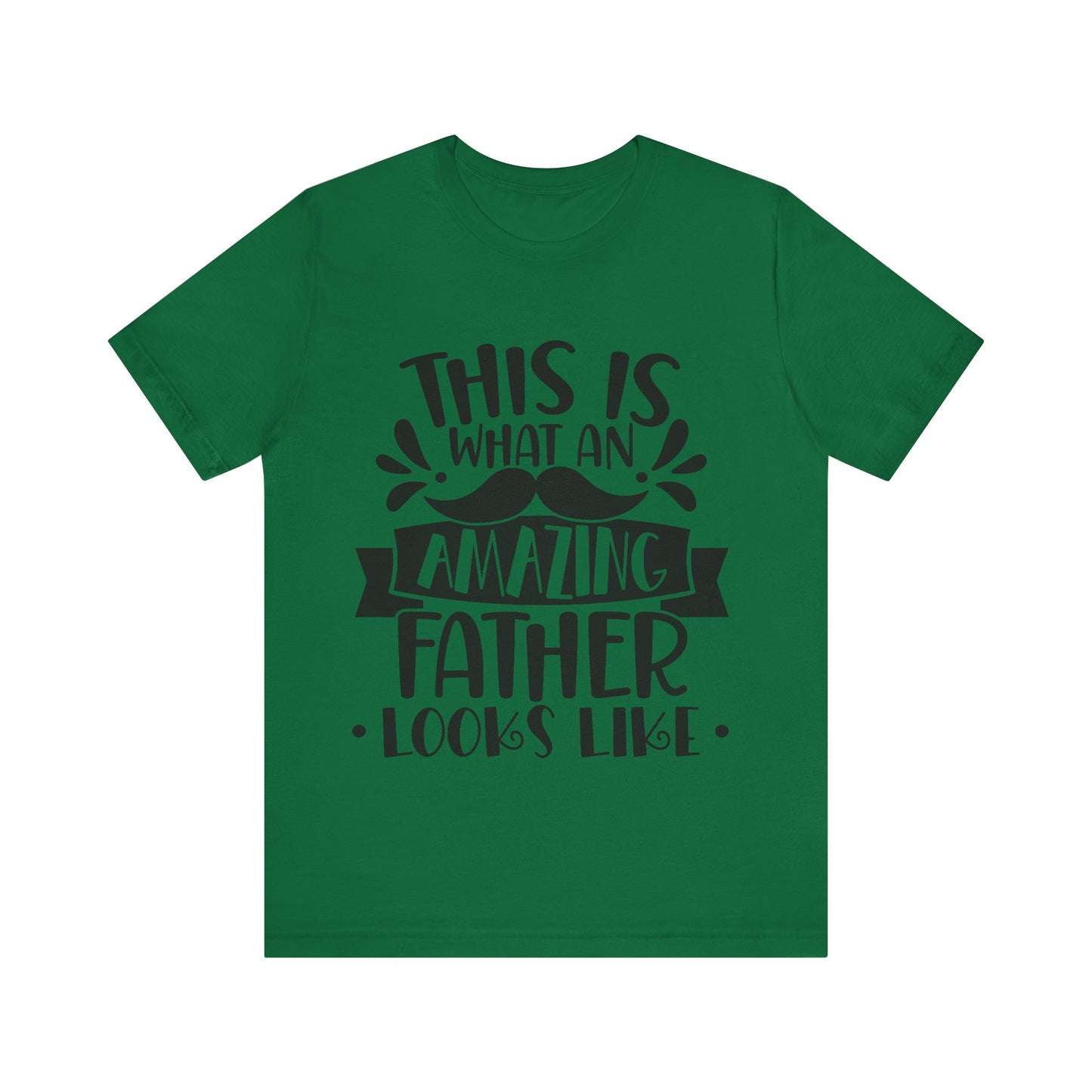 This is What an Amazing Father Looks Like Jersey Short Sleeve Tee