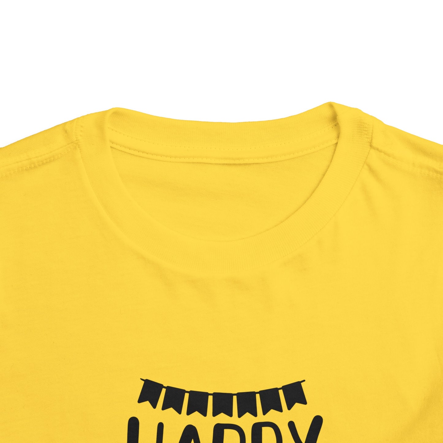 Happy 1st Day of School Toddler Short Sleeve Tee