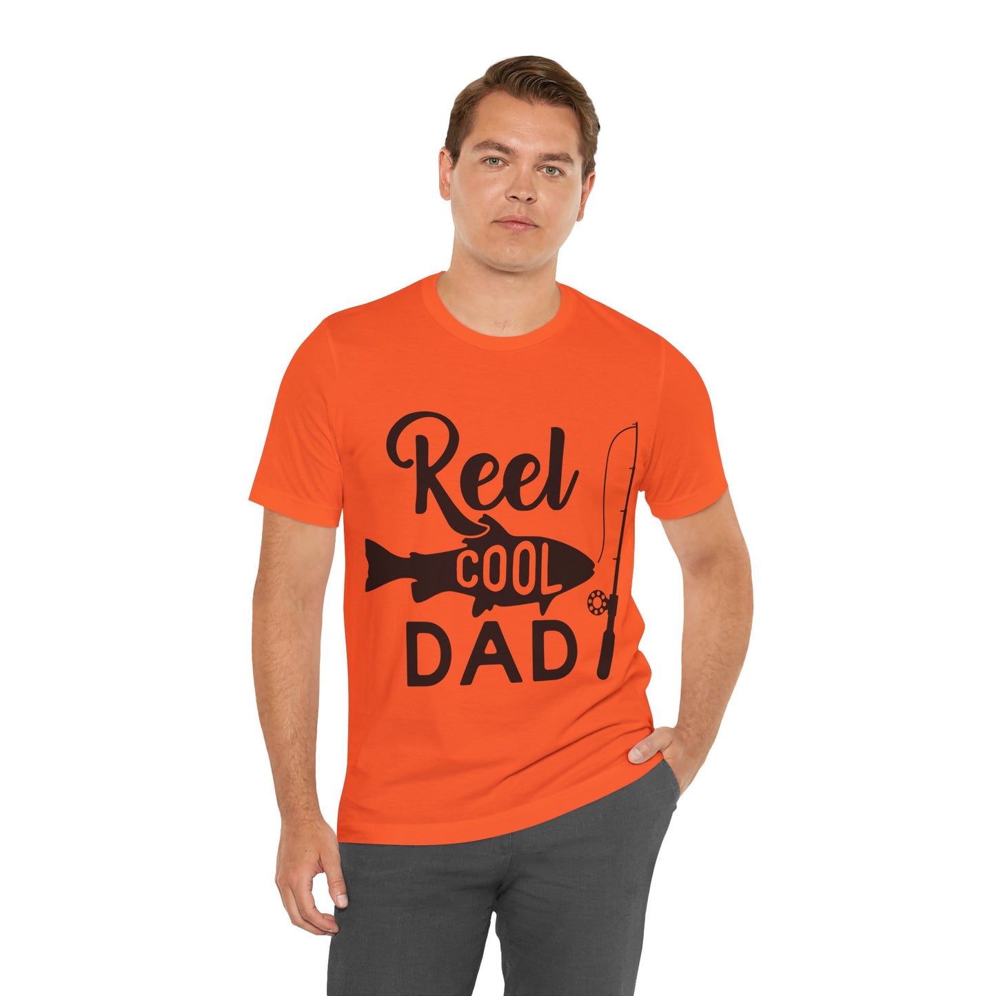 Reel Cool Dad Jersey Short Sleeve Tee