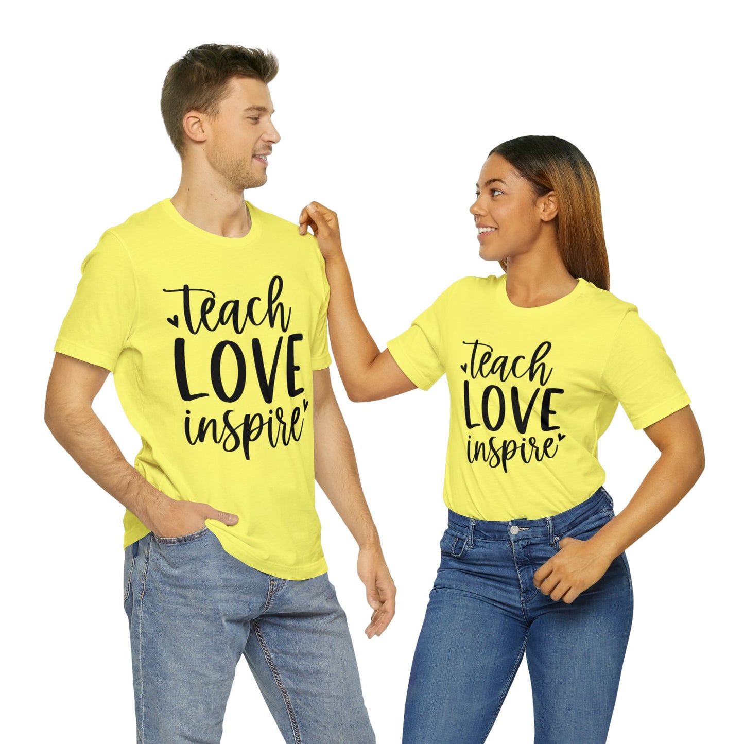 Teach Love Inspire Short sleeve Tshirt