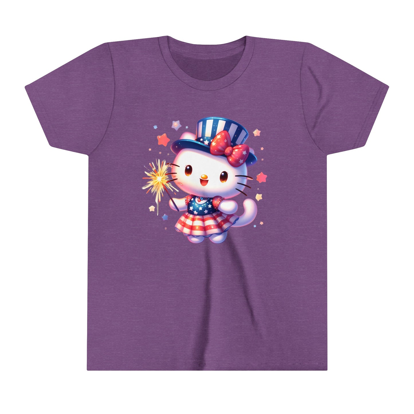Sparkler Hello Kitty Youth Short Sleeve Tee