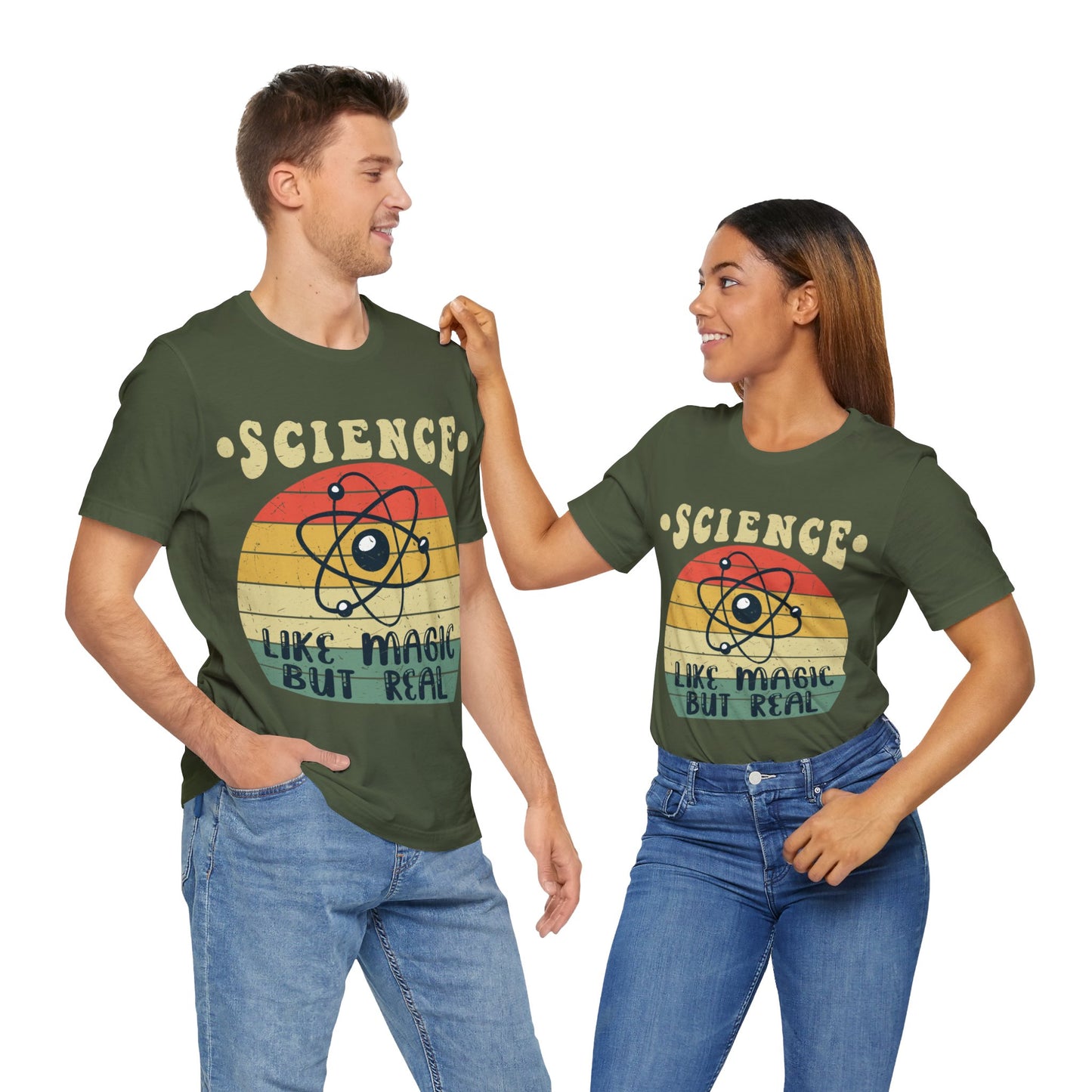 Science Like Magic but Real Jersey Short Sleeve Tee