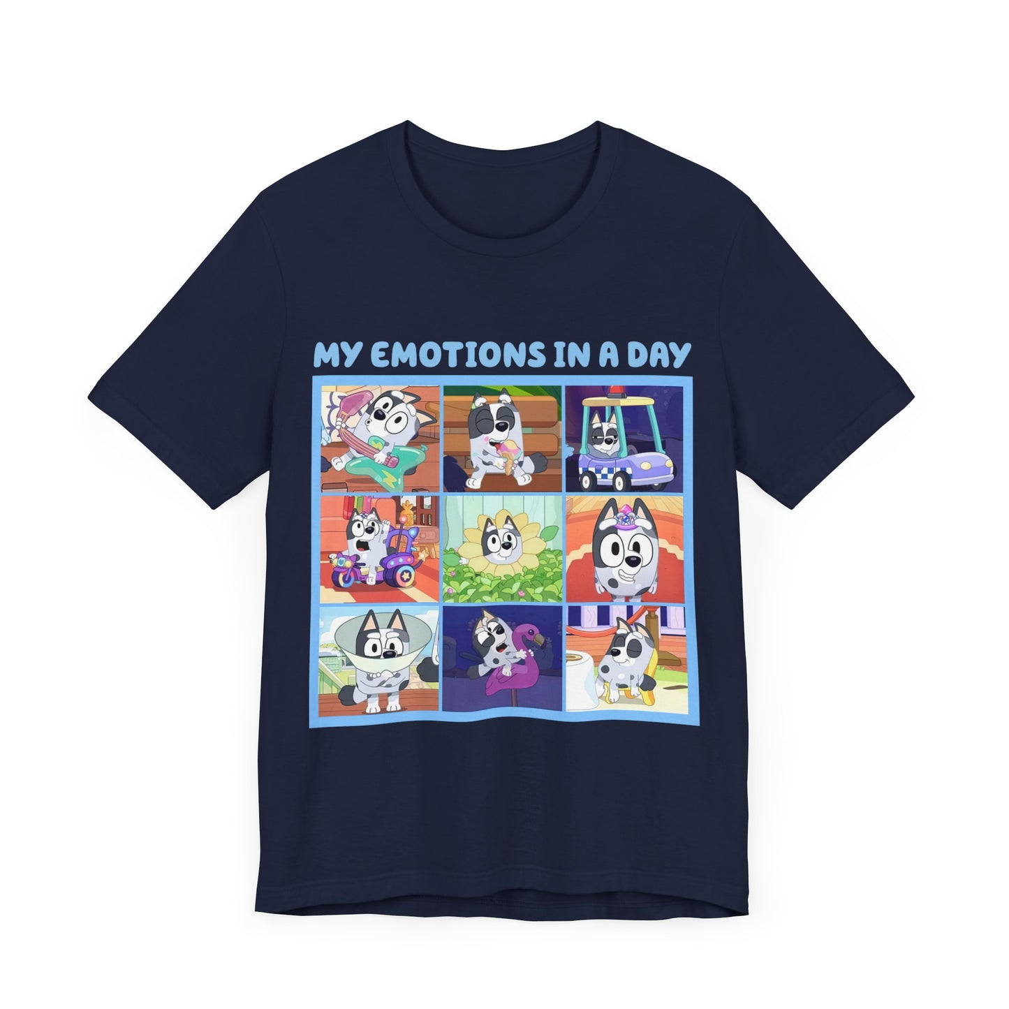 My Emotions in a Day Short Sleeve Tee