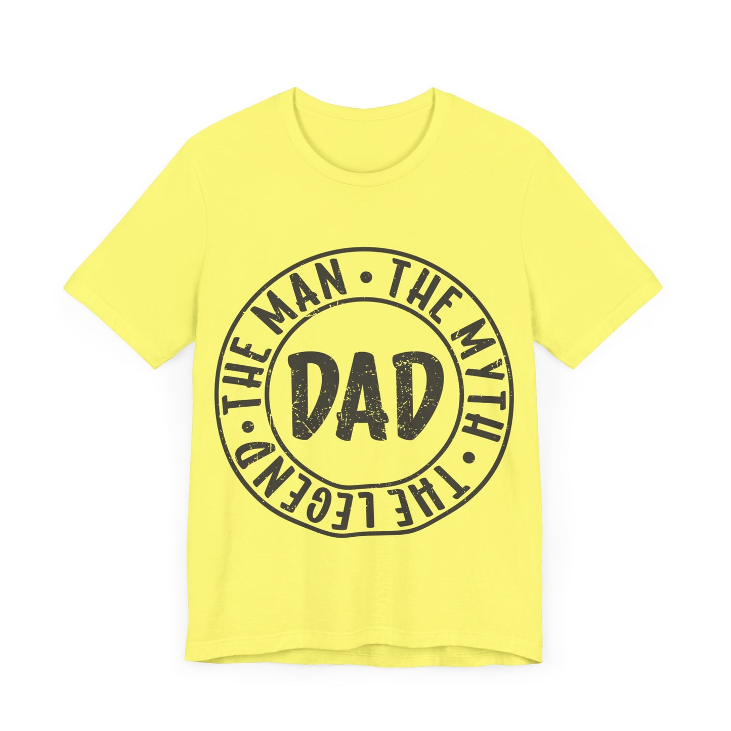 DAD The Man. The Myth. The Legend Jersey Short Sleeve Tee
