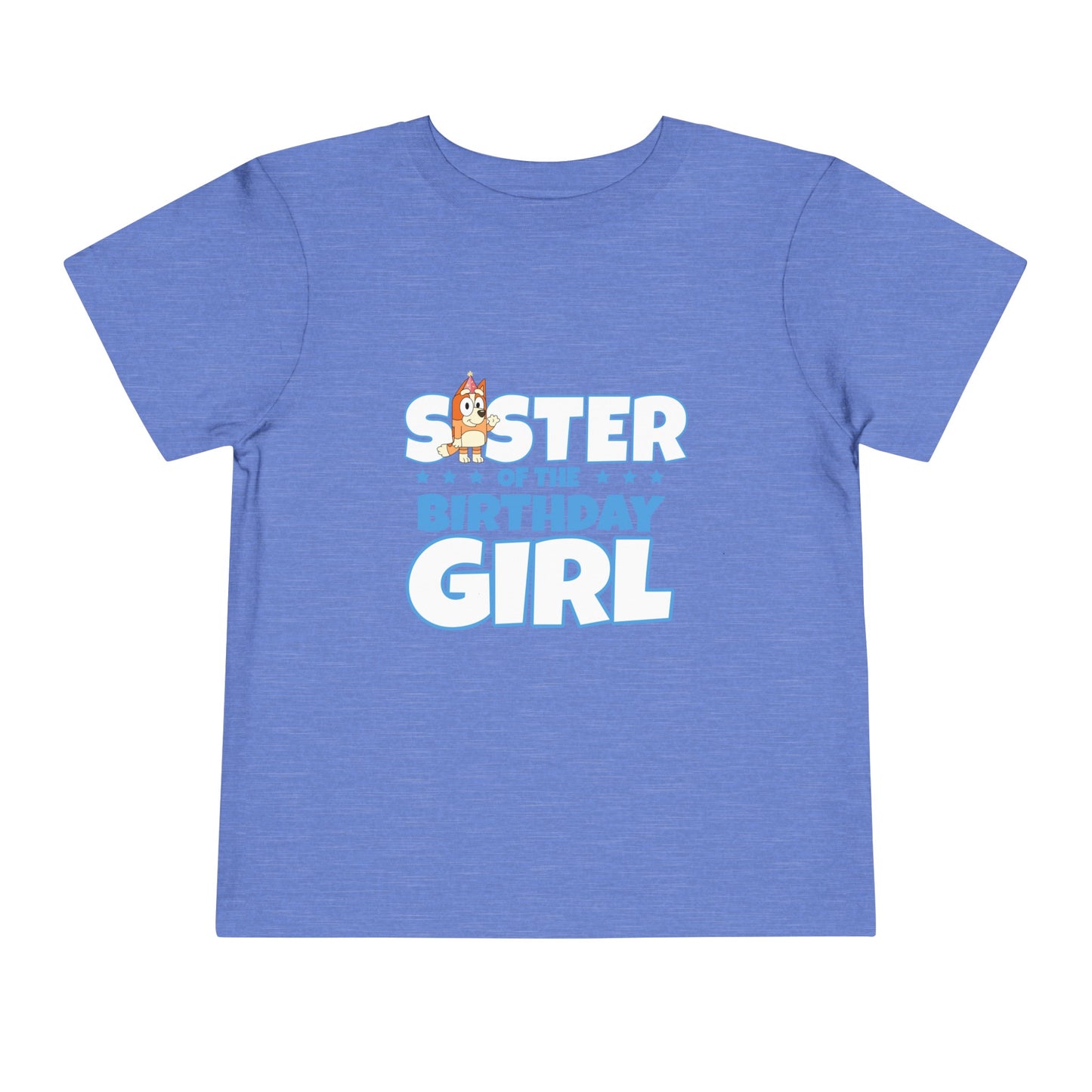 Sister of the Birthday Girl Toddler Short Sleeve Tee