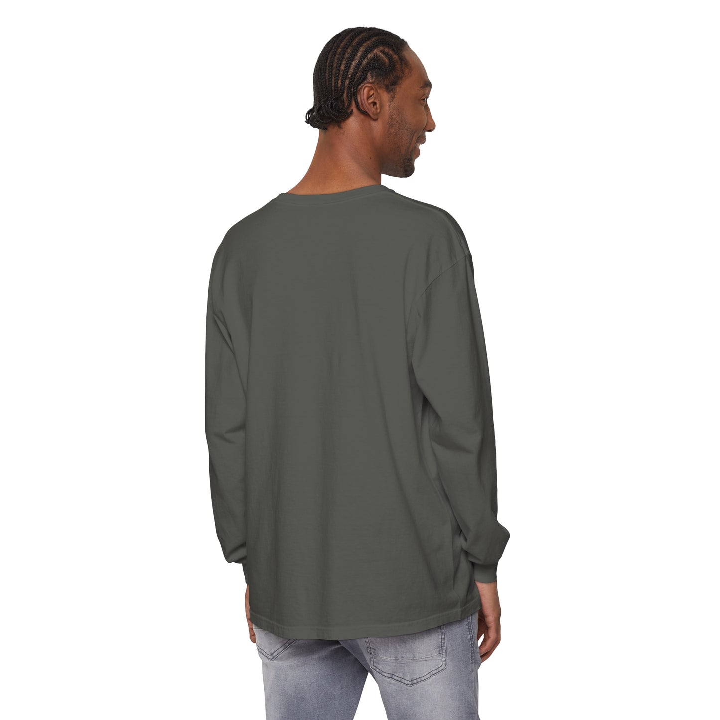 Pumpkin Spice Season Garment-dyed Long Sleeve T-Shirt