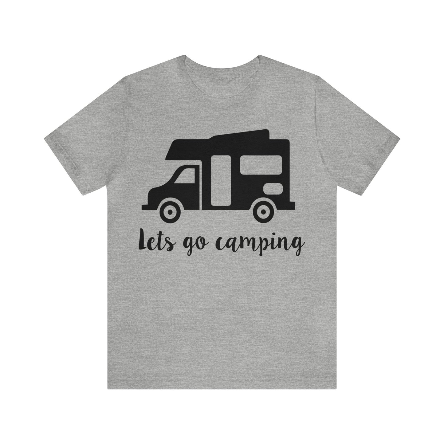 Let's Go Camping Short Sleeve Tshirt