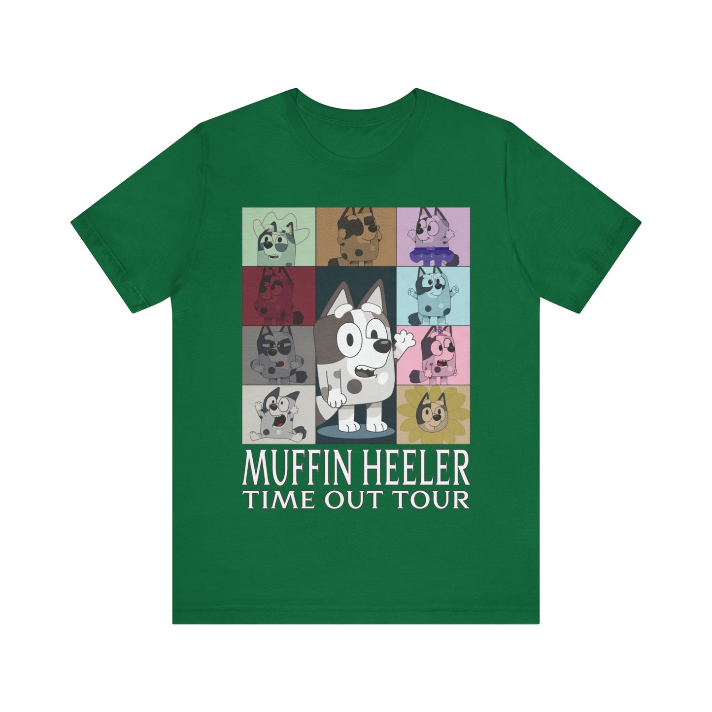 Muffin Heeler Time Out Tour Jersey Short Sleeve Tee